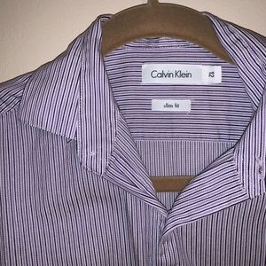 Calvin Klein button down shirt size 12 slim fit